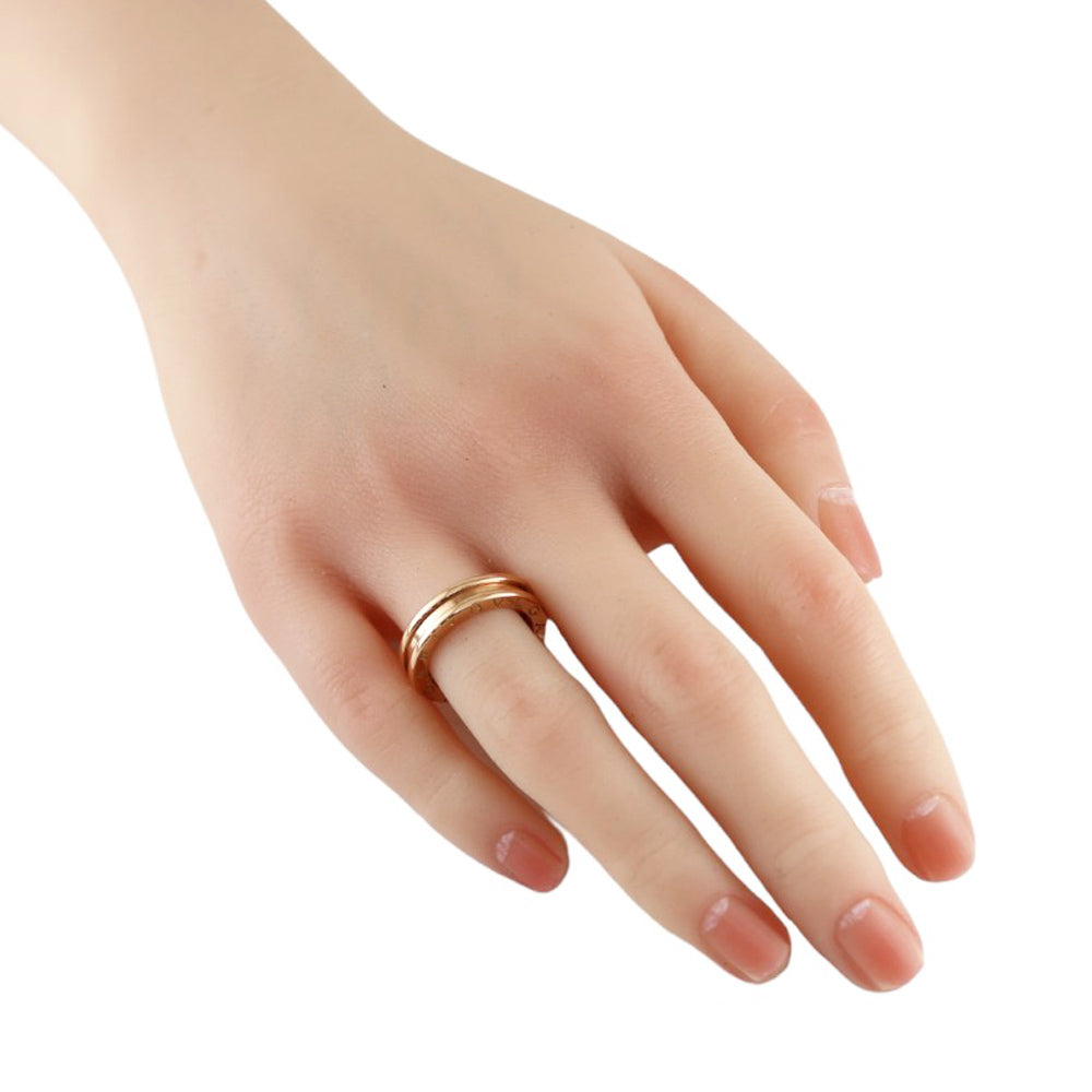BVLGARI B-zero.1 B-zero One Band Ring Size 11 18K K18 Pink Gold