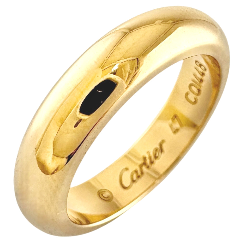 CARTIER カルティエ ウエディングバンド リング 指輪 7号 18金 K18