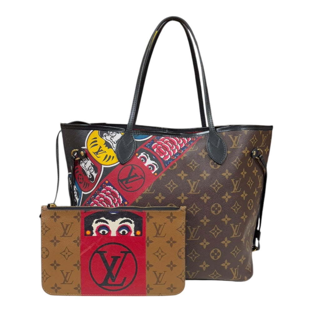 LOUIS VUITTON ルイヴィトン 山本寛斎コラボ ネヴァーフルMM