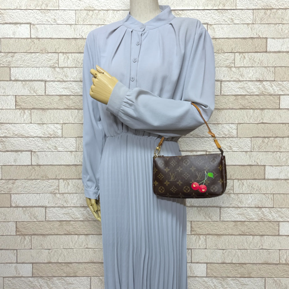 LOUIS VUITTON ルイヴィトン 村上隆コラボ ポシェットアクセソワール