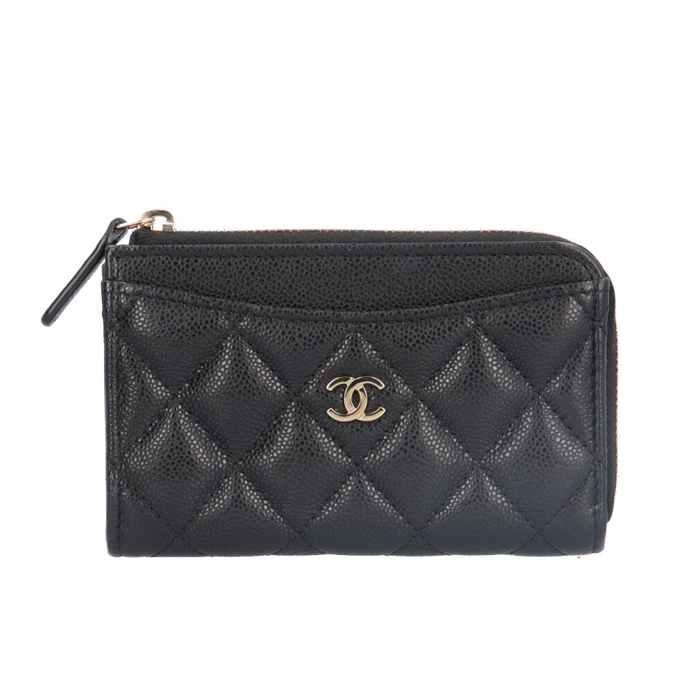 CHANEL シャネル クラシックジップカードケース カードケース キャビア