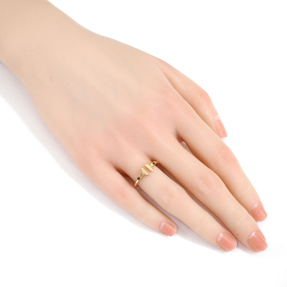 ティファニー Tワイヤー リング 指輪 10号 18金 K18ピンクゴールド