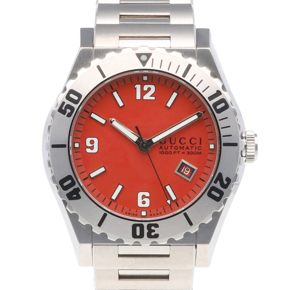 Gucci Pantheon Watch Stainless Steel 115.2 Men's Used [1 Year