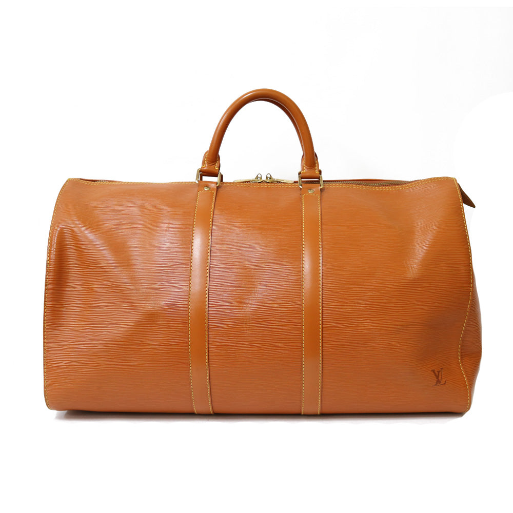 Used] Louis Vuitton Boston Bag Epi Keepall 50 Epi Leather M42953