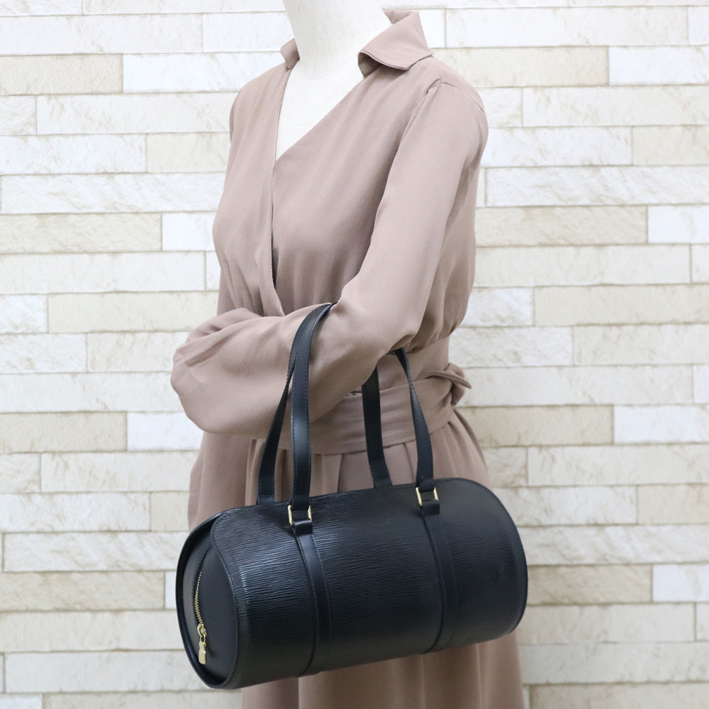 ルイヴィトン LOUIS VUITTON スフロ エピ ショルダーバッグ エピレザー