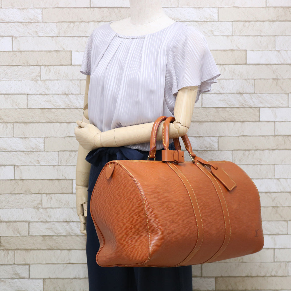 中古】 ルイ・ヴィトン LOUIS VUITTON ボストンバッグ エピ キーポル45