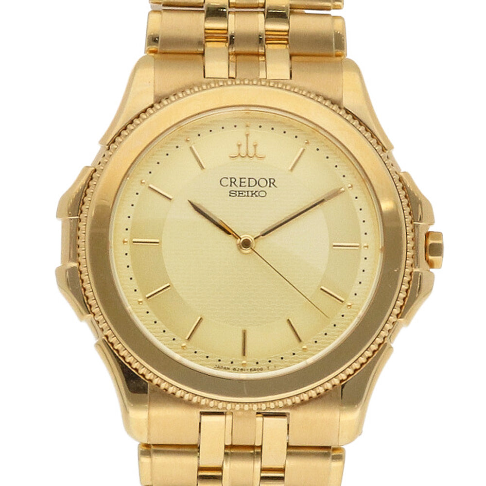 中古】 クレドール セイコー CREDOR SEIKO K18YG 腕時計 パシフィーク
