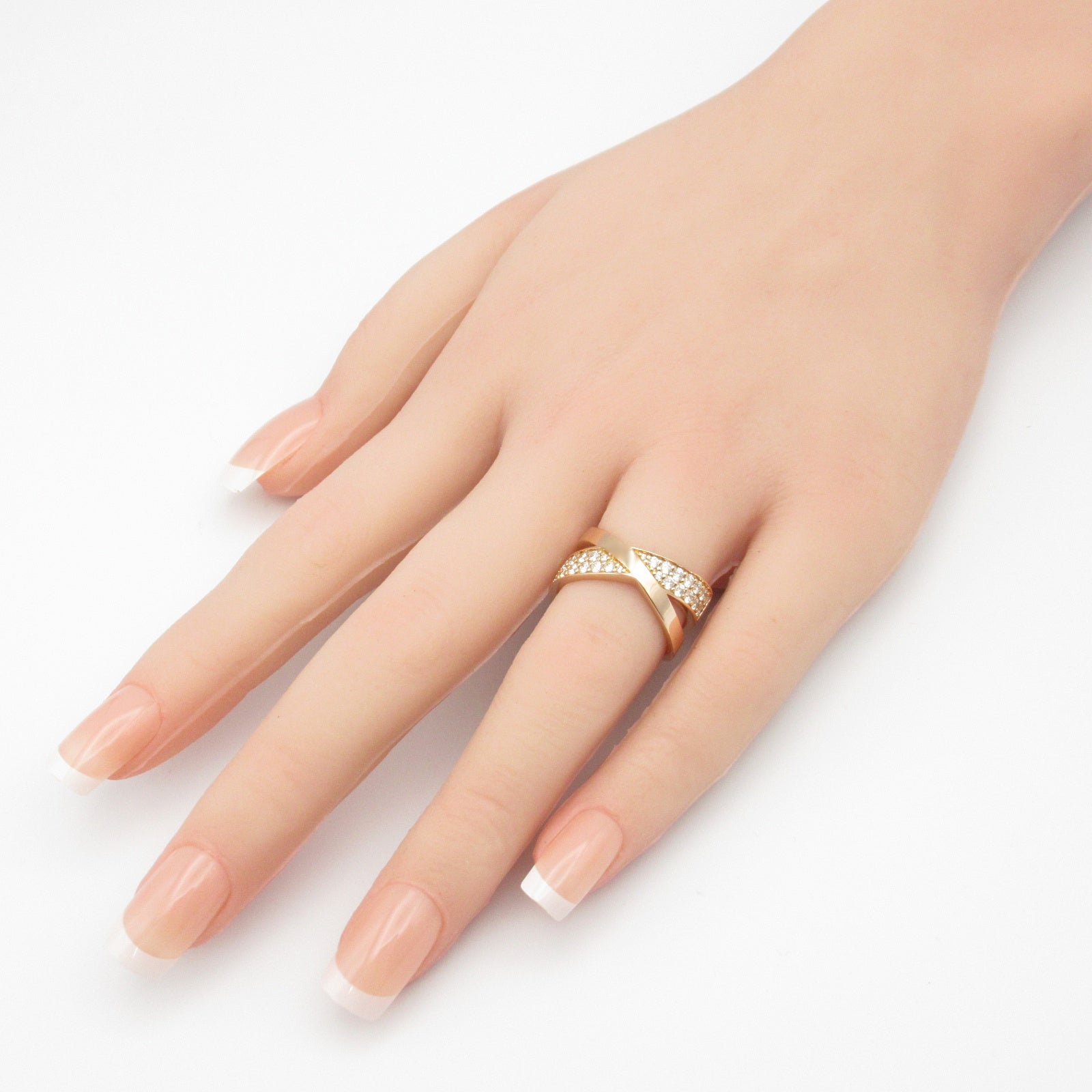 アトラスX ワイド ダイヤ リング リング 指輪 K18PG（ピンクゴールド