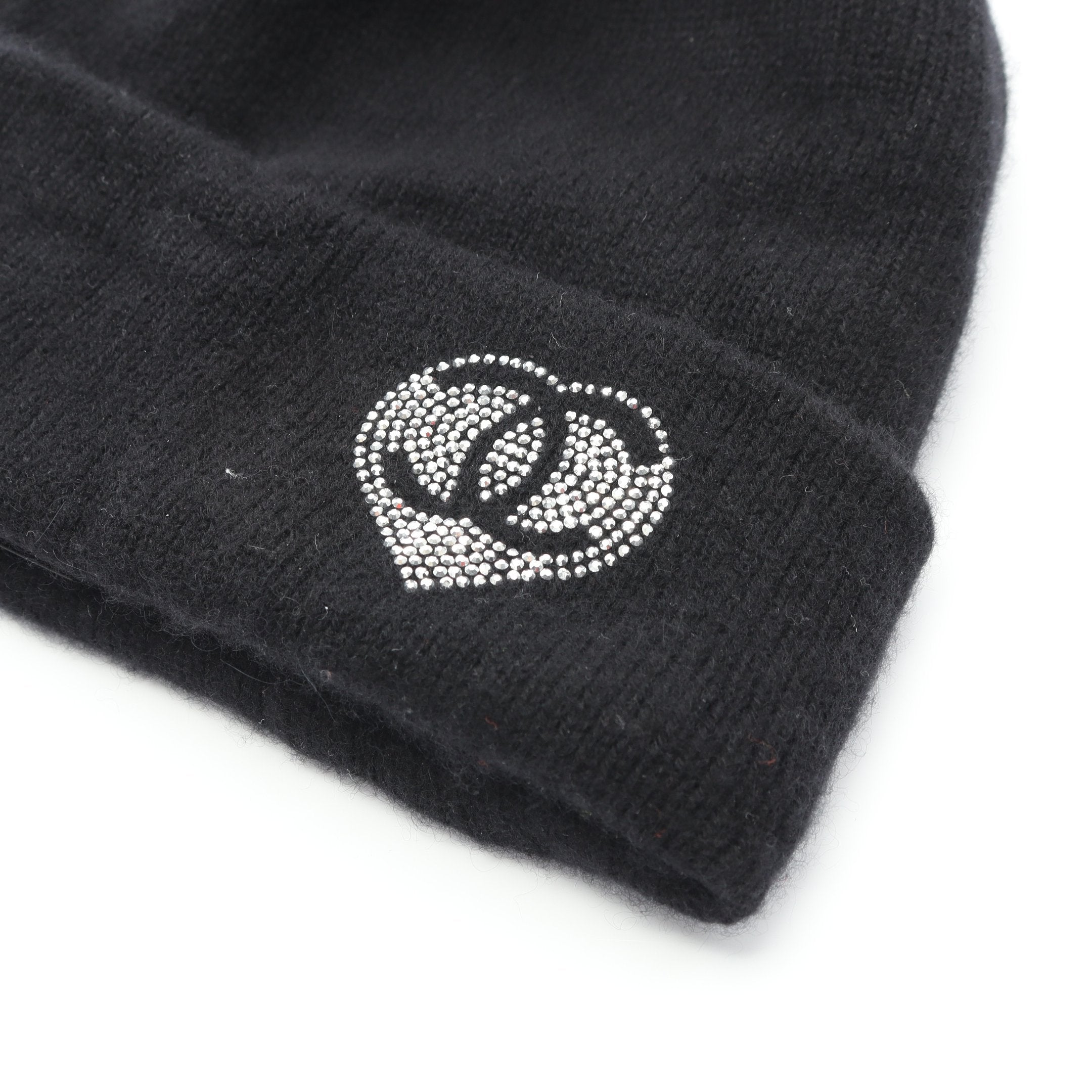 ココマーク ニット帽 ビーニー カシミヤ ブラック シャネル – RECLO