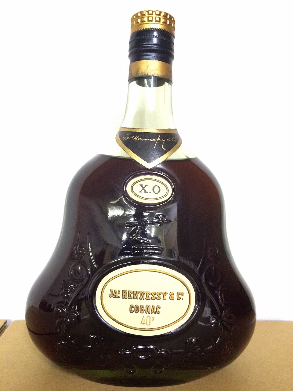 ヘネシー 未開栓Hennessy ヘネシー XO 金キャップ Hennessy ヘネシーXO