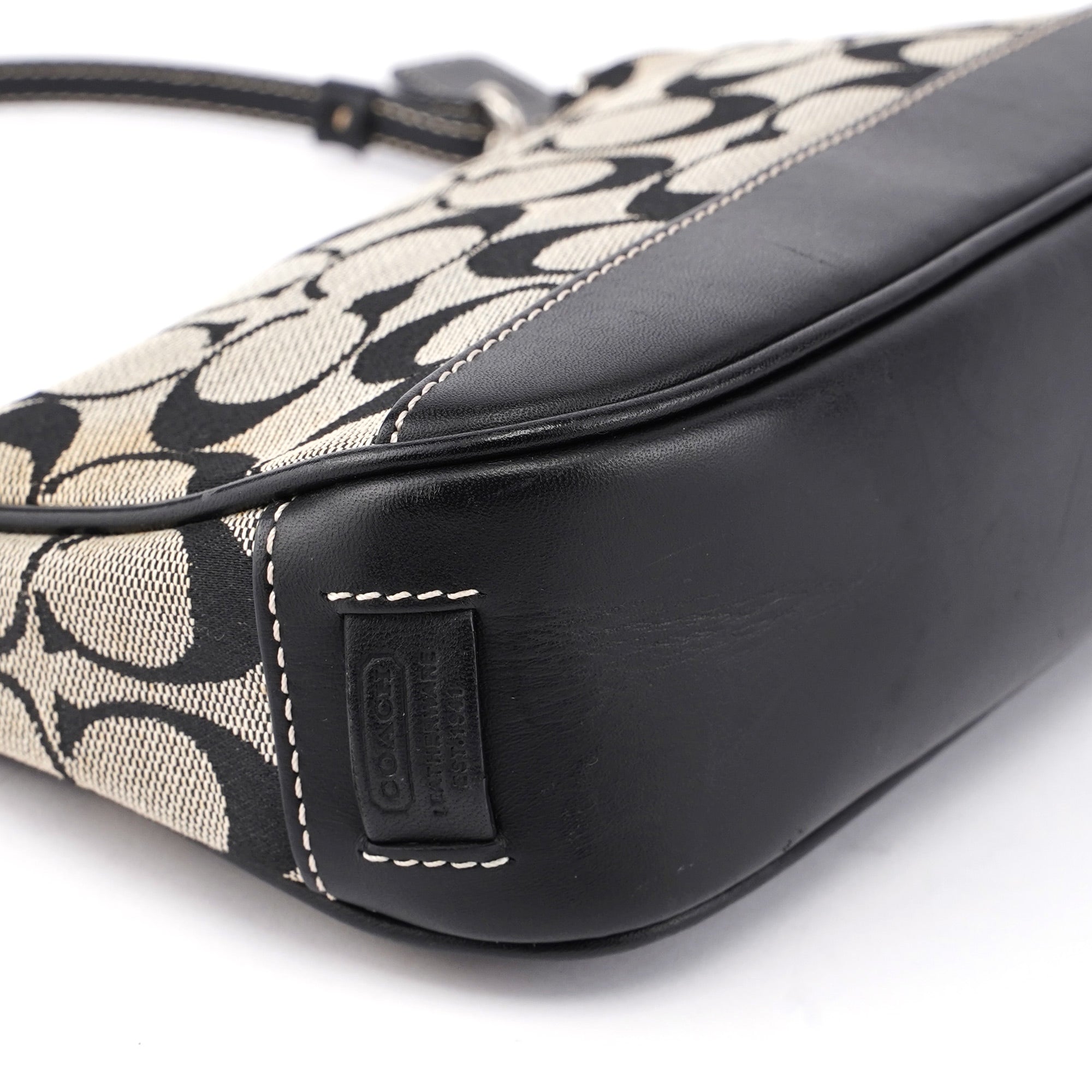 Coach 6094 Grey Signature C Demi Shoulder Bag – Rediscover Vintage