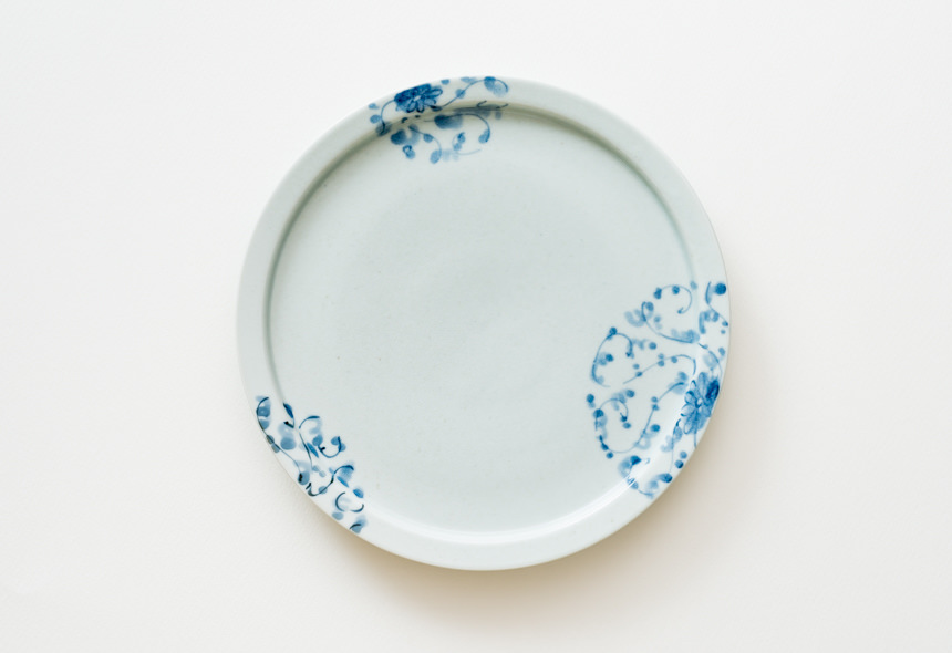 天平平皿 七寸 菊唐草 | オンラインショップ | 生活購買店reed