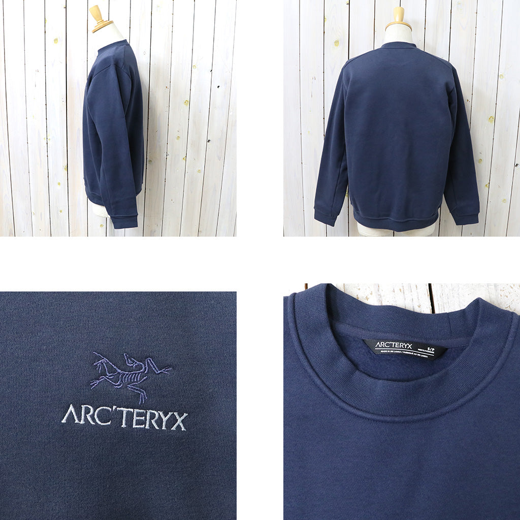 ARC'TERYX (アークテリクス) : Emblem Fleece Crew (Black Sapphire