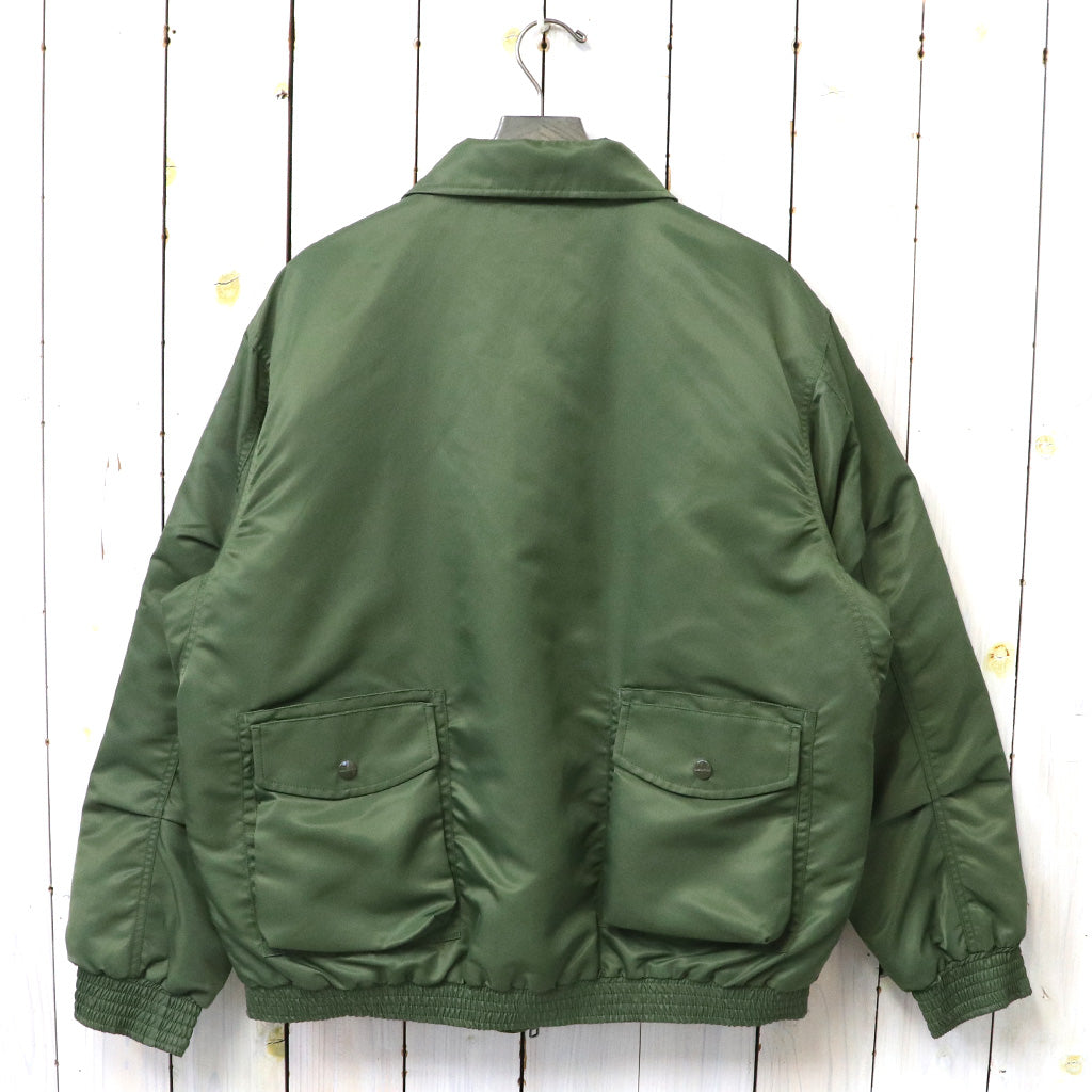 SASSAFRAS『D/C ARMOR JACKET HEAVY(RECYCLE NYLON TWILL)』(OLIVE