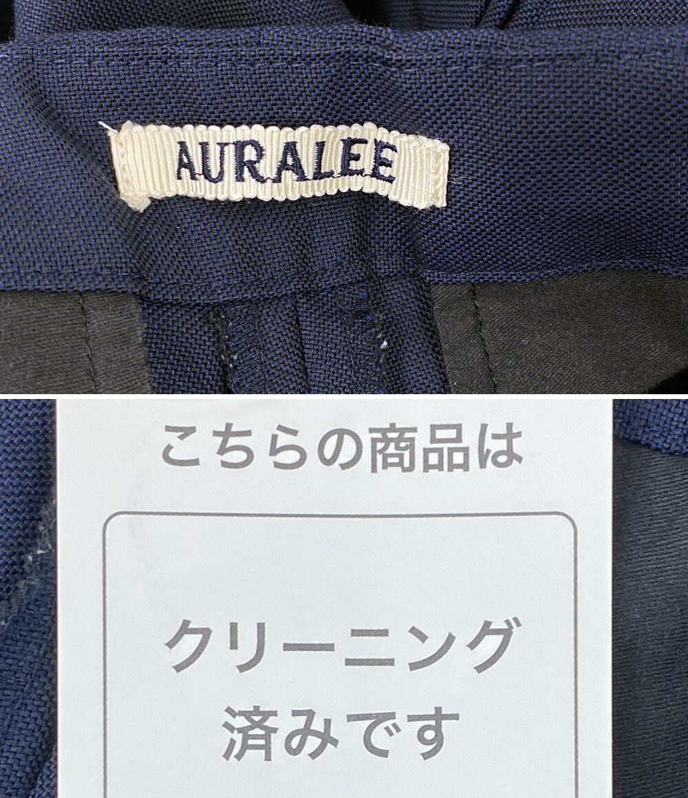 AURALEE スラックスパンツ A6SP02WM ネイビー メンズ SIZE 3