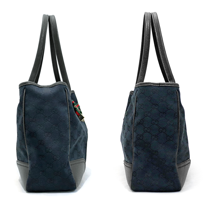 グッチ(GUCCI) プリンシー トートバッグ 163805 GGキャンバス ブラック