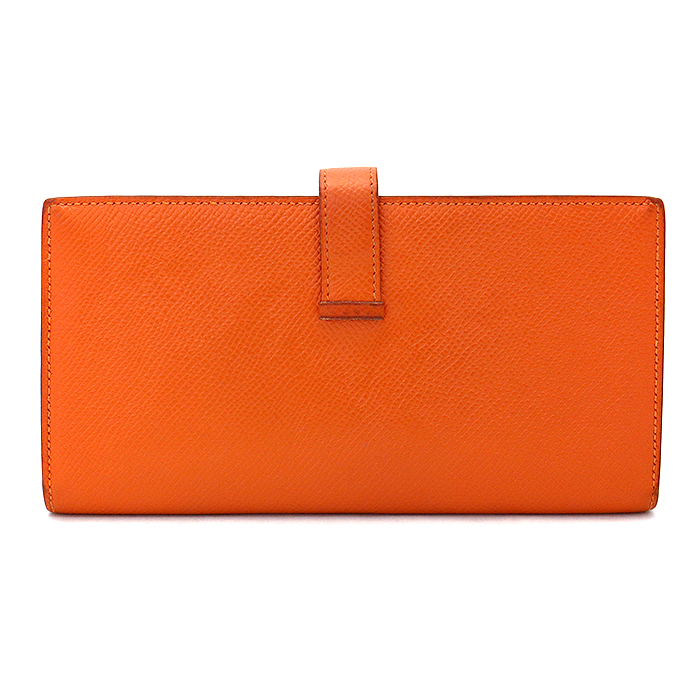 エルメス(HERMES) ベアンスフレ 二つ折り長財布 R刻印 ヴォーエプソン