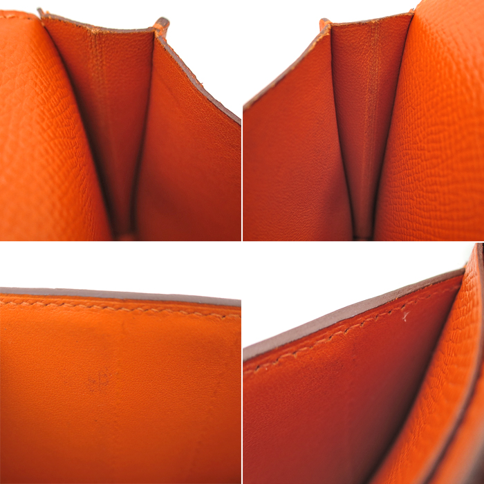 エルメス(HERMES) ベアンスフレ 二つ折り長財布 R刻印 ヴォーエプソン