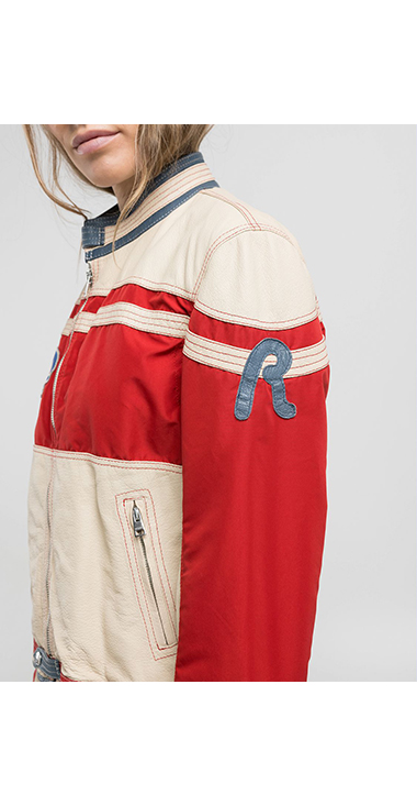 ゴートレザーレーシングジャケット｜REPLAY リプレイ公式通販サイト