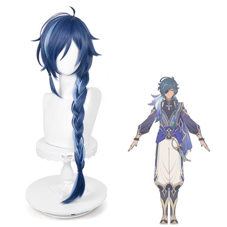 原神 ガイア・アルベリヒ 帆影に戯る風 コスプレウィッグ - Costowns