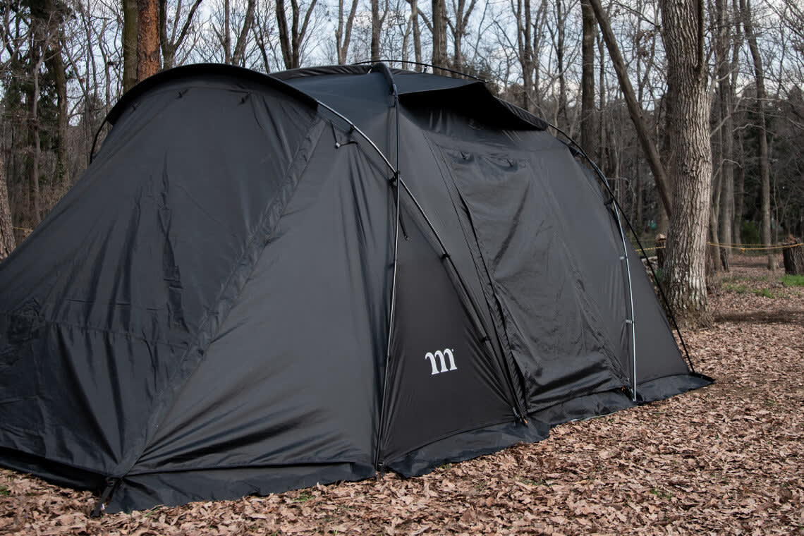 ZIZ TENT SHELTER BLACK｜ジズテントシェルターブラック｜muraco