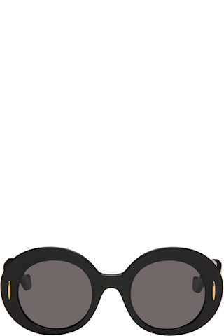 LOEWEのブラック アナグラム サングラスがセール中