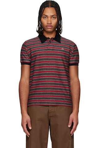 Vivienne Westwoodのブラック＆レッド Classic ポロシャツがセール中