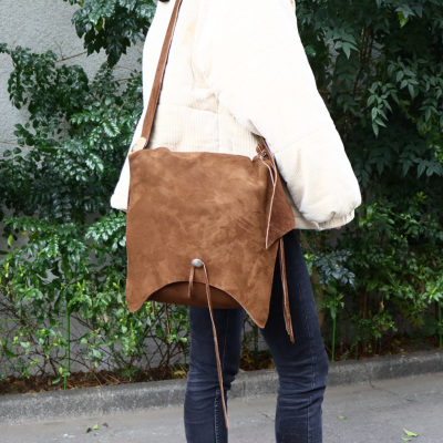 TADY&KING[ORDER ITEM]ディアスキンショルダーバッグ ダークブラウン