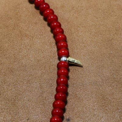 TADY&KING［ORDER ITEM］無垢ビーズSV 5mm×イーグルヘッドビーズK18 1