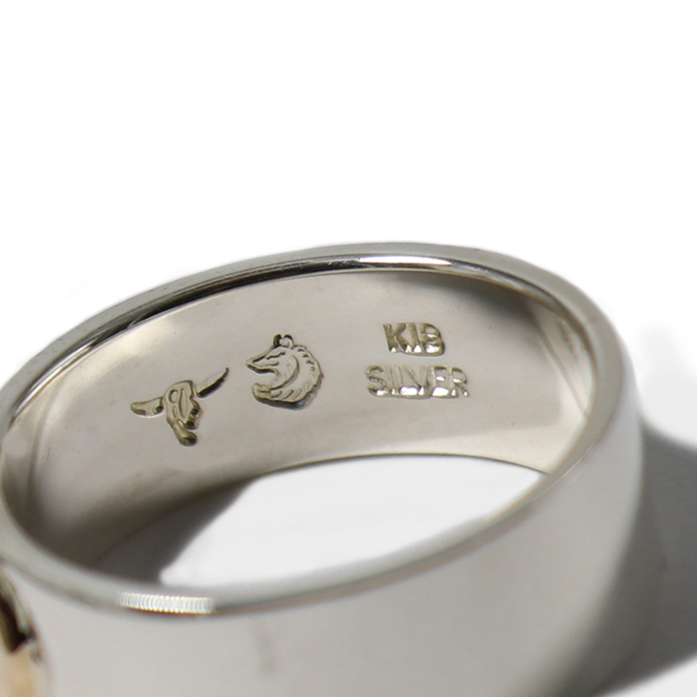 TADY&KING平打ちリングK18ウルフ ALL ITEM TADY＆KING ONLINE STORE