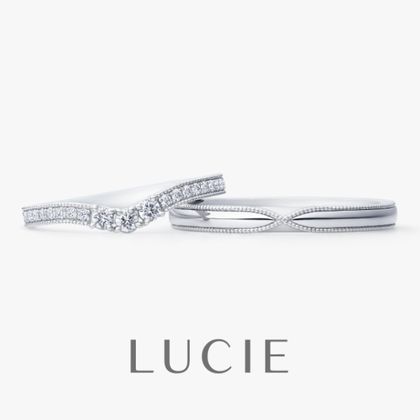 コルレット（薔薇のフリル） [結婚指輪] LUCIE(ルシエ) | Ringraph