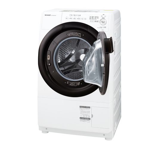 楽天市場】シャープ SHARP ドラム式洗濯乾燥機 ES-S7E-WL | 価格比較