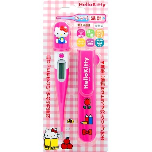 楽天市場】京中貿易 キャラ温計 ハローキティ体温計 実測式(1コ入