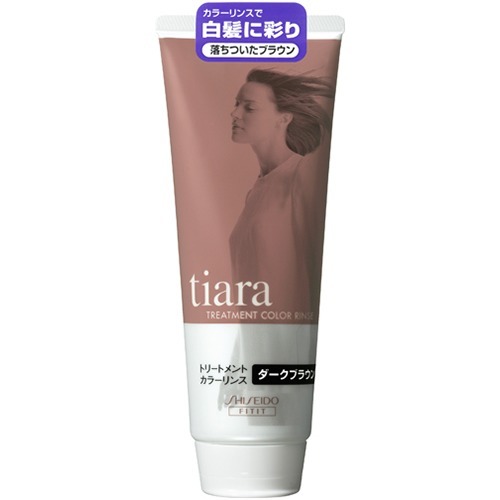 楽天市場】資生堂 SHISEIDO tiara トリートメントカラーリンス ダーク