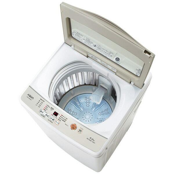 楽天市場】アクア AQUA 全自動洗濯機 AQW-GS50G(W) | 価格比較 - 商品