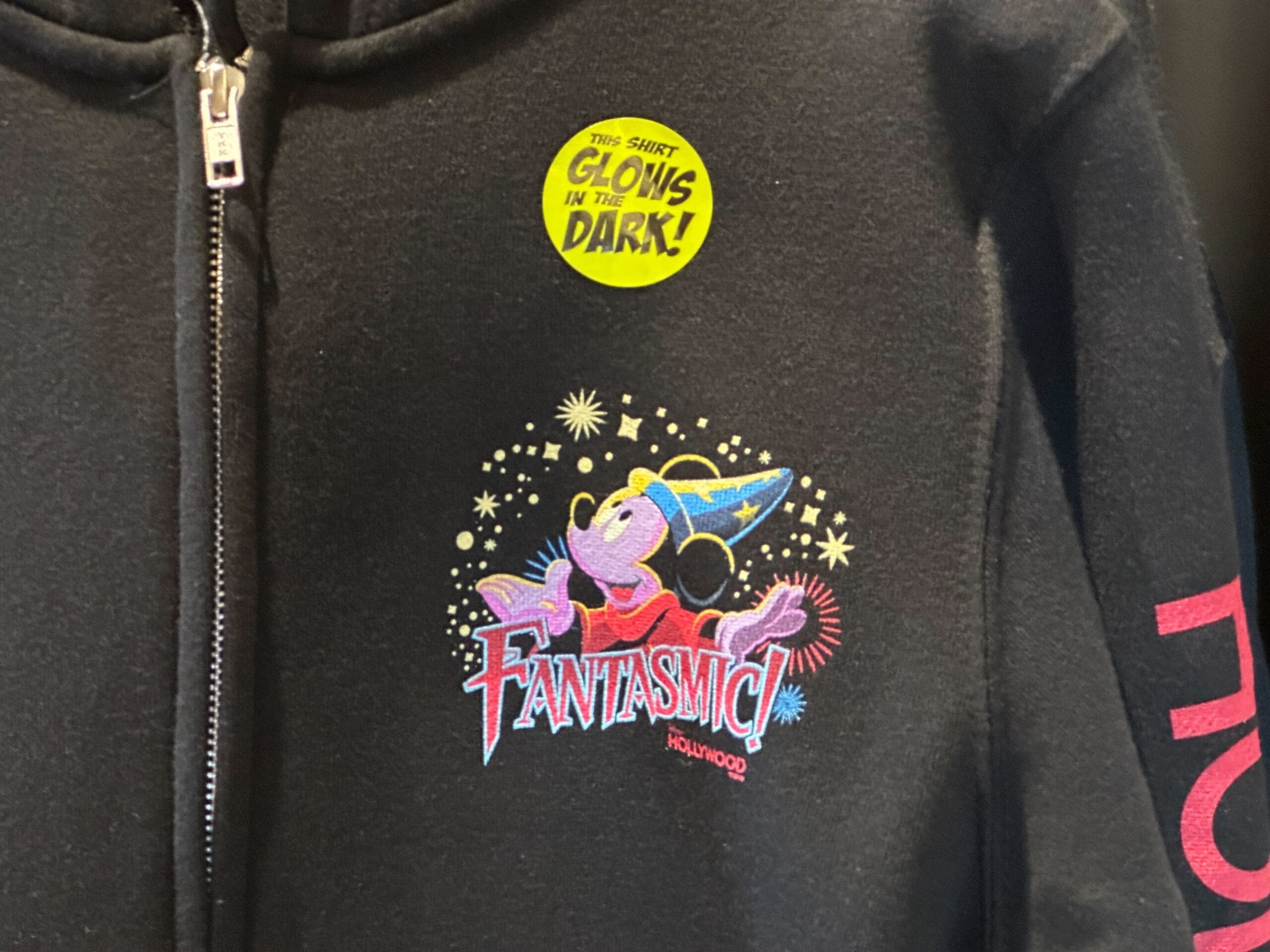 New Glow in the Dark Fantasmic! Hoodie Now Available at Disney's
