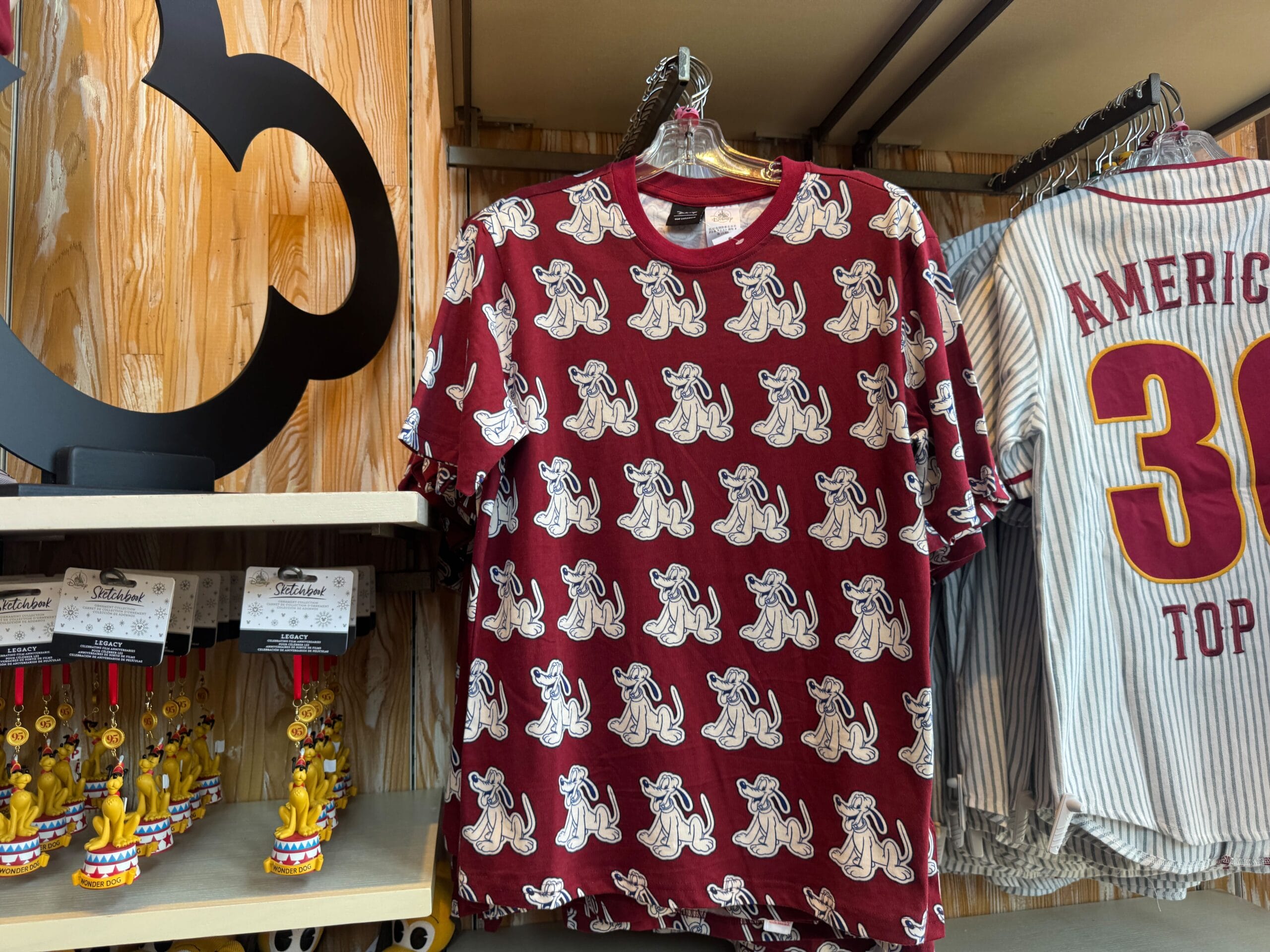 Vintage-Style Pluto 95th Birthday Apparel at Disneyland - WDW News