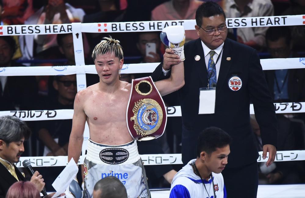 ボクシング】那須川天心が判定勝ちで初戴冠、カットで初めての流血も