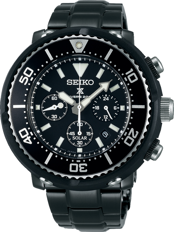SEIKO PROSPEX DIVER SCUBA Produced by LOWERCASE にソーラークロノ