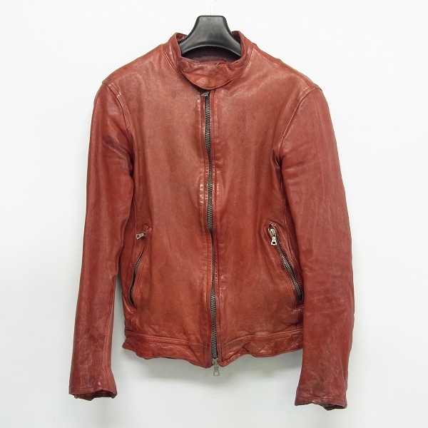 BACKLASH/バックラッシュ ジャパンホースレザーシングルライダース