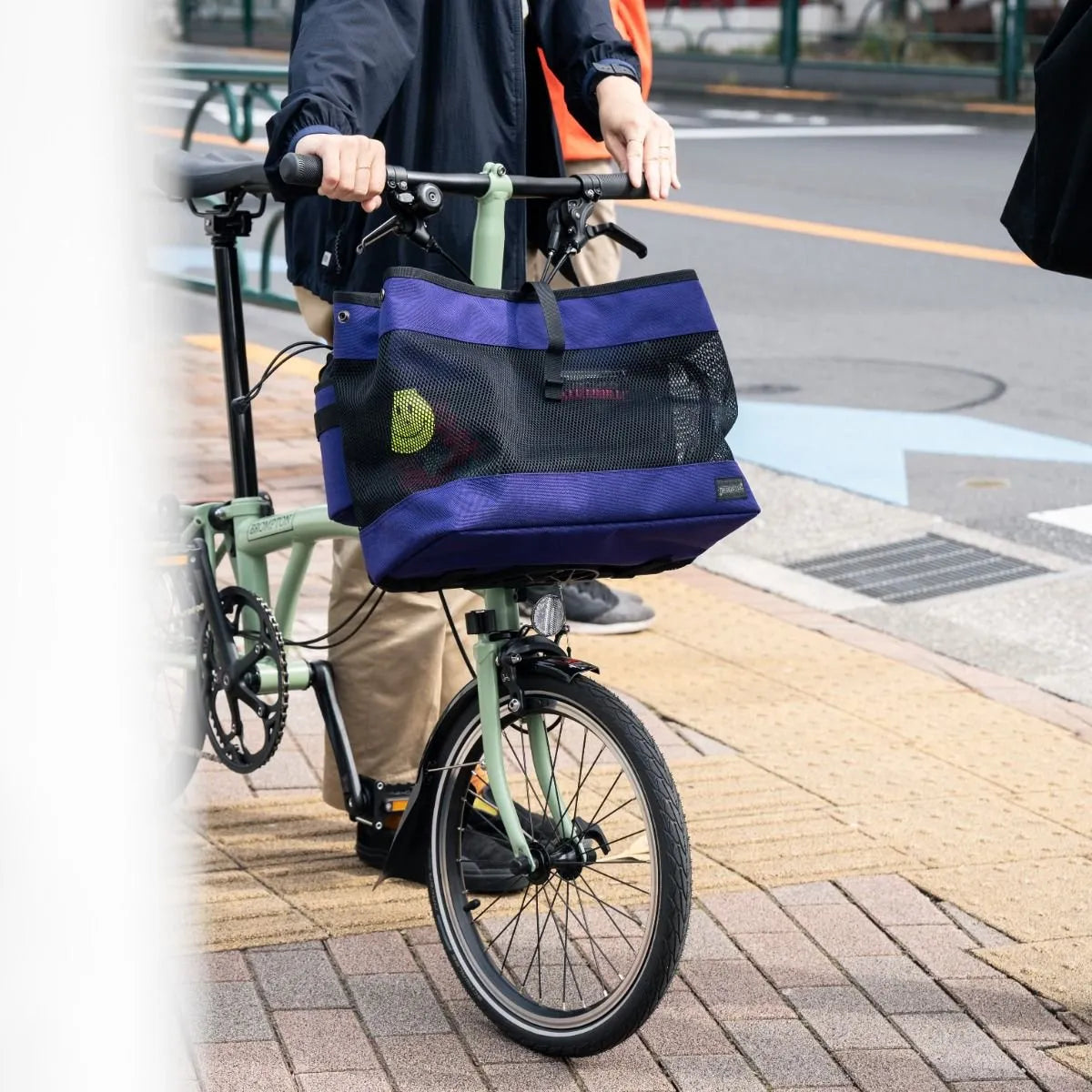BLUE LUG brompton basket bag (フレームあり) ブロンプトン フロント