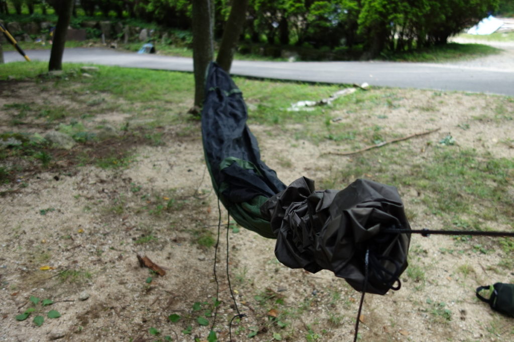 DDハンモック フロントライン購入から実際の宿泊までのあれこれ