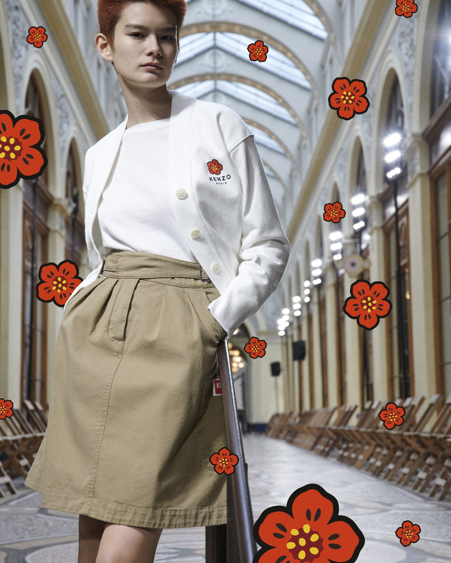 ボケ（木瓜）の花がモチーフ 「KENZO（ケンゾー）」、NIGO氏が手掛ける