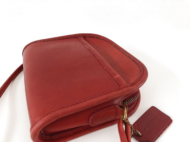 オールドコーチ OLD COACH 赤 レッド ショルダーバッグ ショルダー