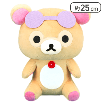 コリラックマ】リラックマ サングラス日焼けぬいぐるみBIG