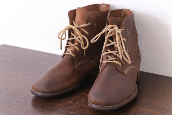 遺品整理で処分した旧日本陸軍編上靴 | 買取実績 | 骨董品・古美術品