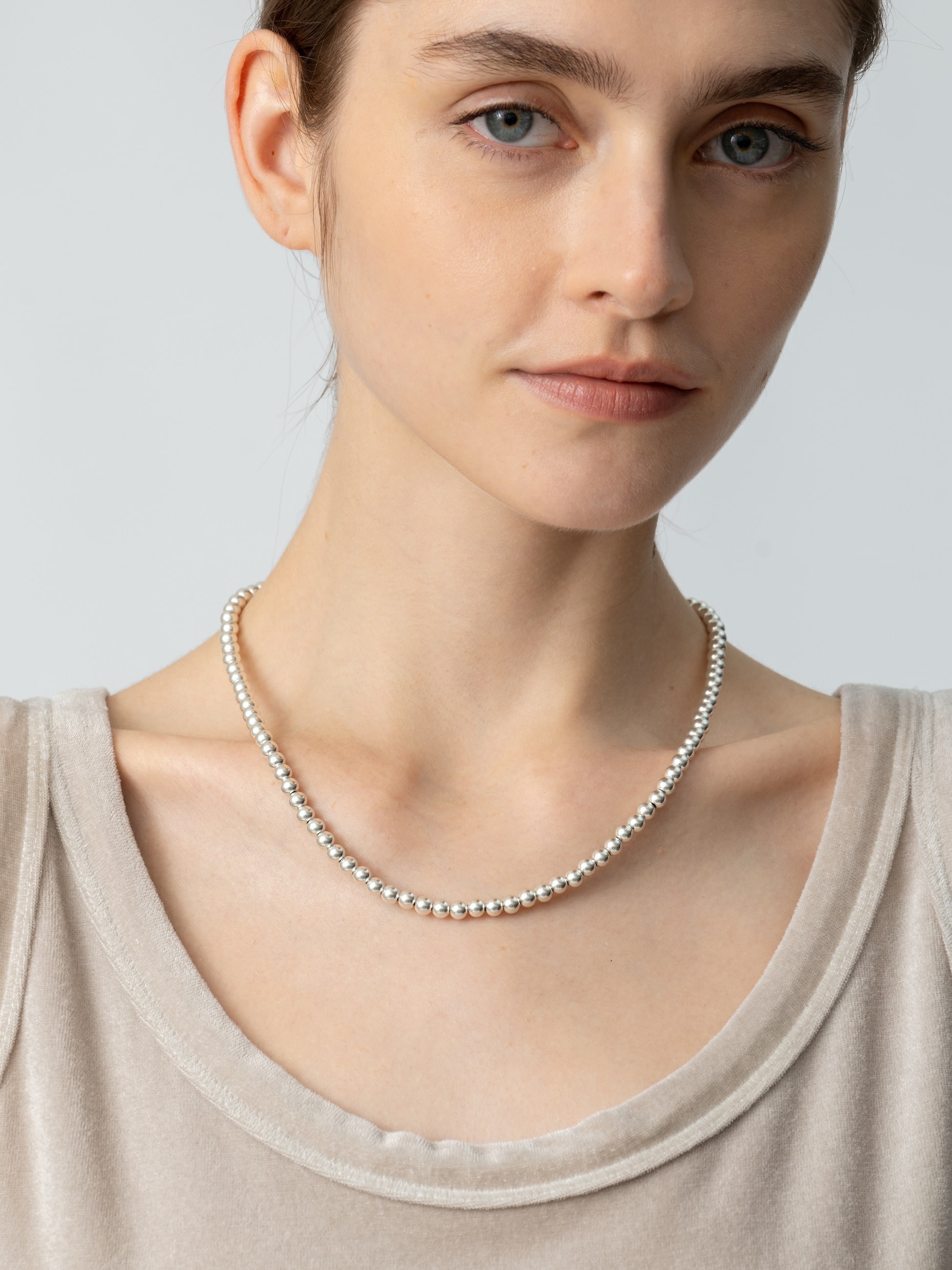 ナバホパール ネックレス（5mm/18inch）｜HARPO(ハルポ)｜Ron Herman