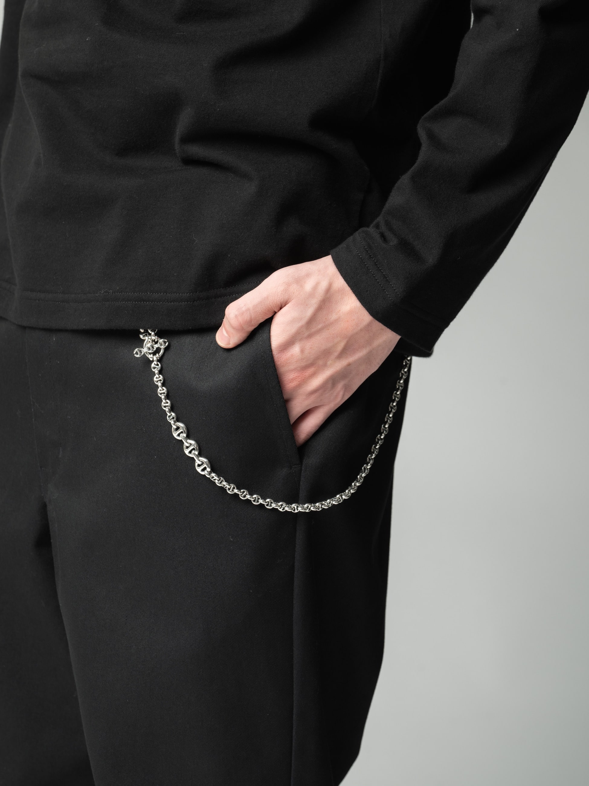 オープンリンク ウォレットチェーン（5mm）｜HOORSENBUHS(ホーセン