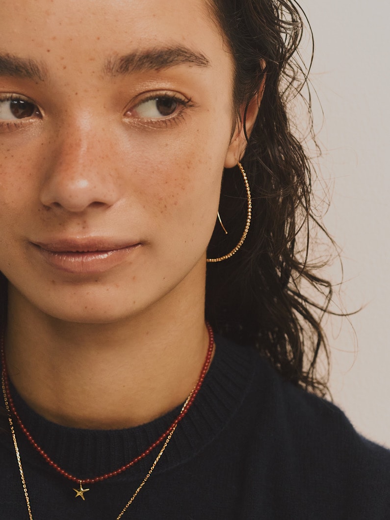 バナナ フープピアス（ラージ）｜MIZUKI(ミズキ)｜Ron Herman