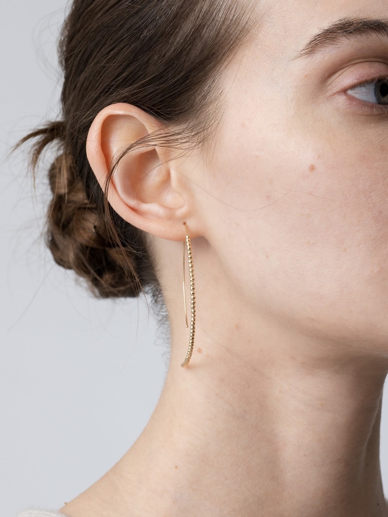 バナナ フープピアス（ラージ）｜MIZUKI(ミズキ)｜Ron Herman